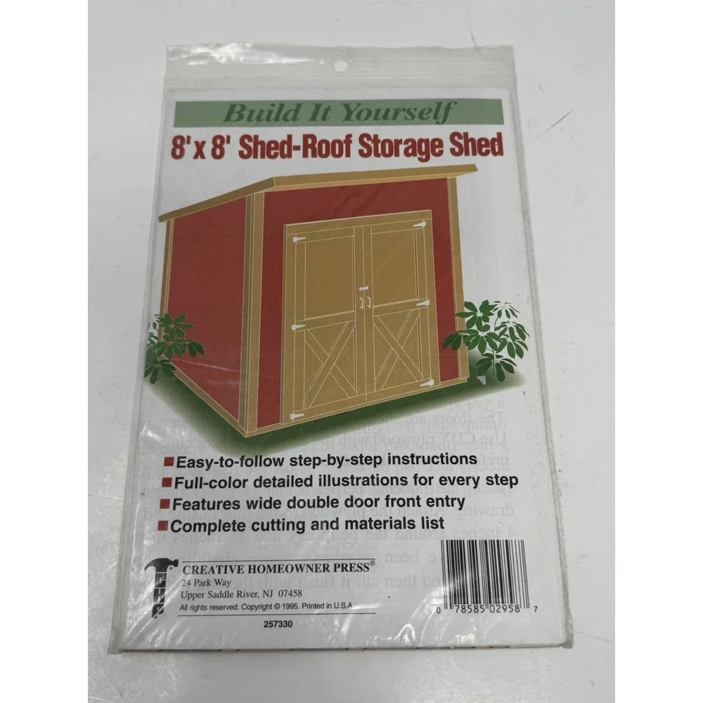 Lot of 7 Vintage‎ DIY Project Plans